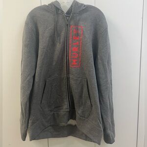Like New Hurley Long Sleeve Zipper Jacket with Hood